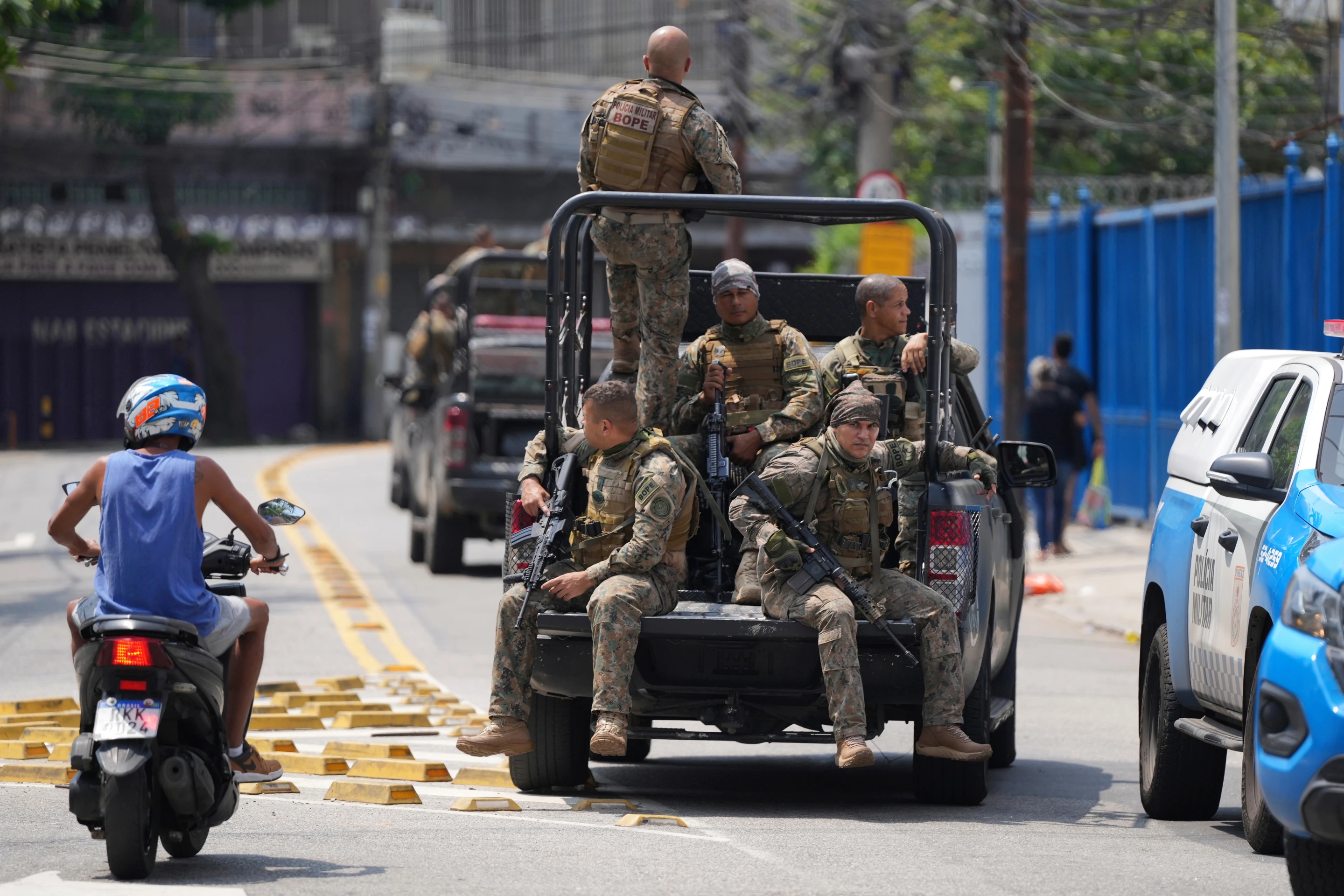 Brazil Police Raid in Rio Favelas Leaves 8 Dead Including Notorious Drug Boss