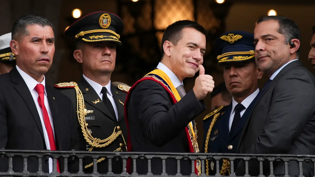 Noboa Defends Ecuador Anti-Crime Crackdown